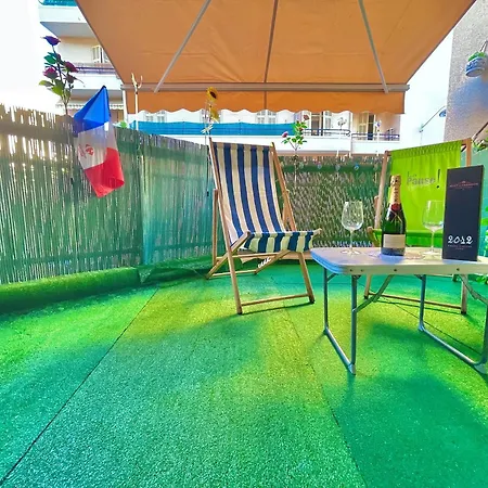 公寓 Center Side Free Paddle Beautiful Terrace 尼斯