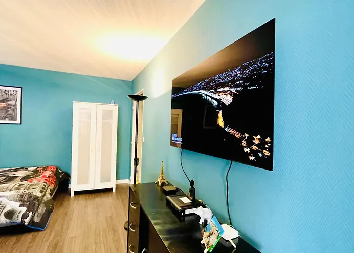 Center Side Free Paddle Beautiful Terrace Appartement Nice
